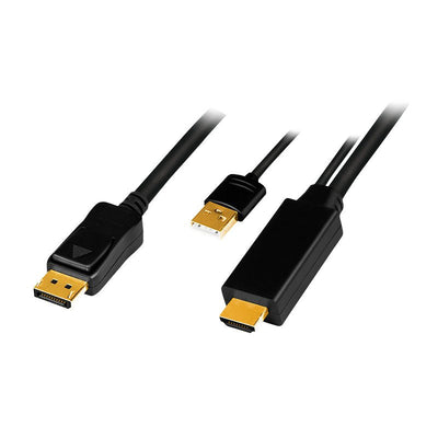 Cable Adapter HDMI a 1.4A DisplayPort 1.2 4K 30HZ 2M — image 1