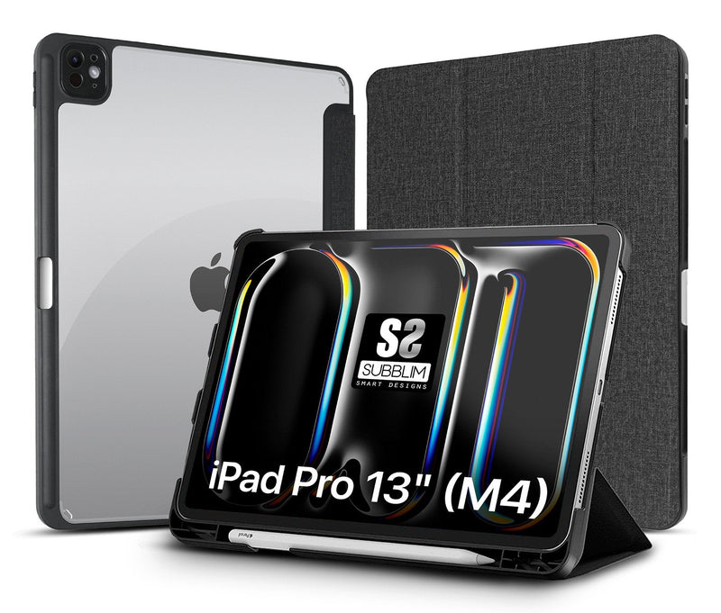 Subblim Case Clear Shock Case Ipad Pro 12.9' 2024 M4 Black