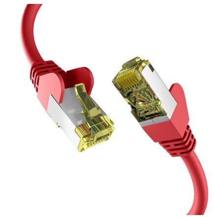 Efb CAT.6A Red 0,15M Network Cable FTP Pimf