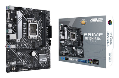 ASUS Motherboard Prime H610M-A D4-CSM Socket 1700 microATX — image 1