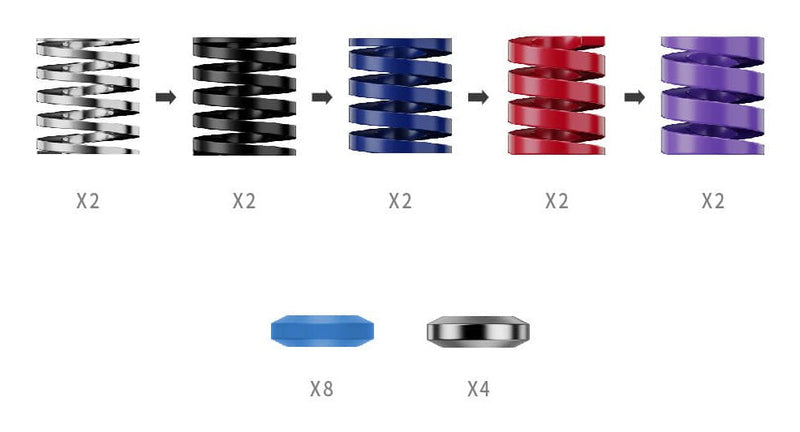Moza Racing Stand RS069 / CRP2 Performance Kit Black