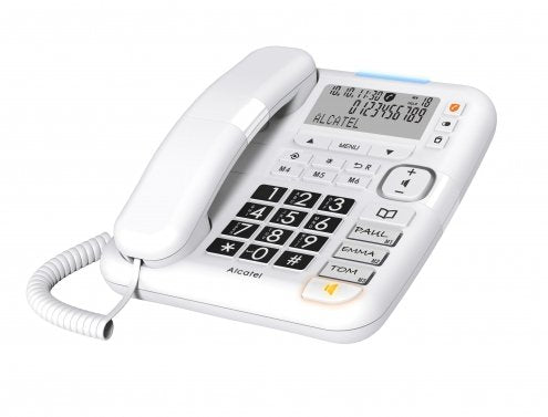 Alcatel Phone Fixed Compacto TMAX70 White