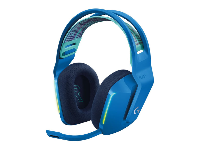 Logitech G733 Headphones Gaming Inalambricos Dts 7.1 With Microphone - Tecnologia Lightspeed - Iluminacion RGB