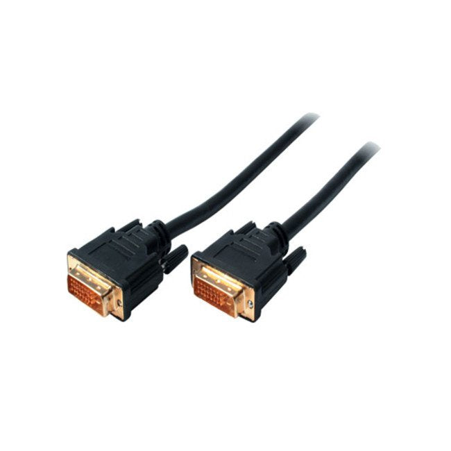 DVI Anschlusscable DVI-d Mecker DVI-d Mecker 24 + 1 Dual-link Black 5,0M