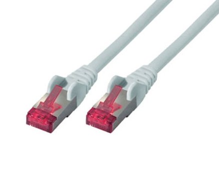Shiverpeaks RJ45/RJ45 CAT.6A 3M Network Cable White S/FTP (s-STP)