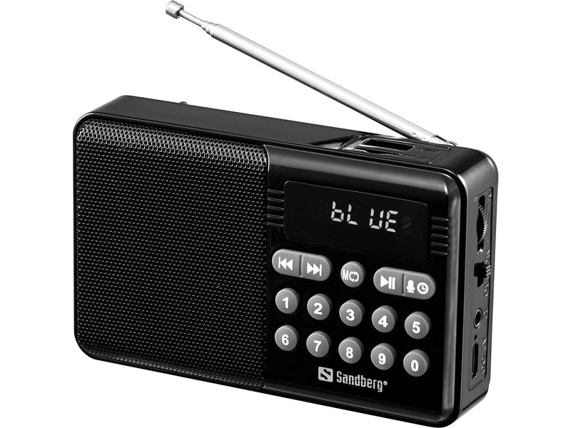 Speaker Radio Fm + Bt Recharge