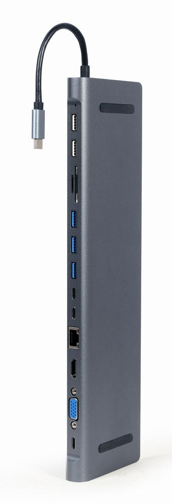 Adapter Combinado USB Type-c 5 1 (hub + HDMI + Pd + Card Reader + Lan) — image 1
