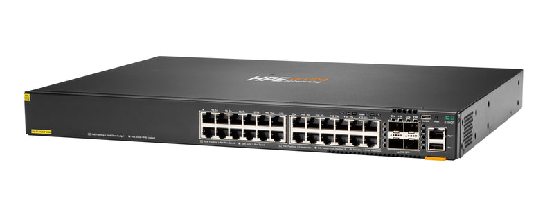 Switch Aruba Cx 6200F 24G CLASS-4 PoE 4SFP + 370W Gestionado L3 Gigabit Ethernet (10/100/1000) Energía Sobre E