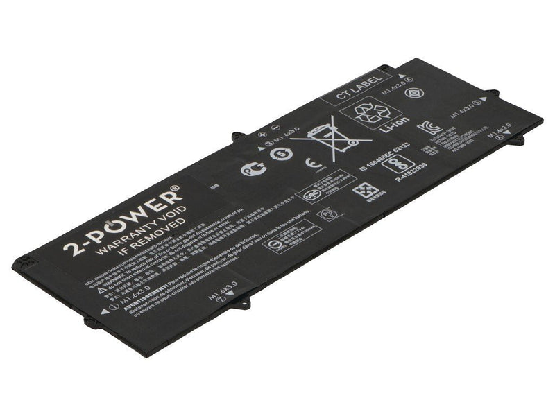 2-POWER Battery 7.7V 5400MAH HP Pro X2 612 G2 CBP3650A