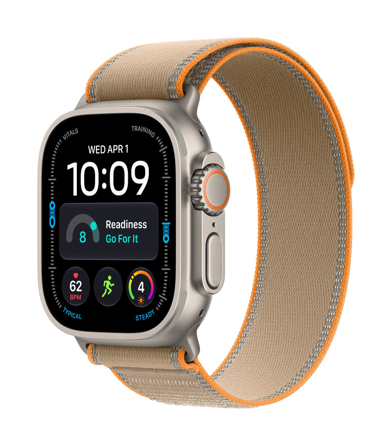 Apple Watch Ultra 4 GPS + Cellular 49MM Natural Titanium Funda Con Sand Trail Loop - M/L