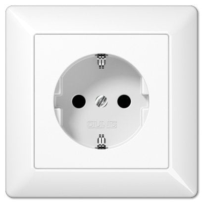 Jung AS1520KIWW Schuko Socket Power