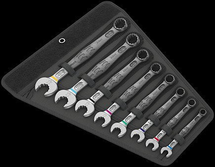 Wera 05020241001 Key Combinada, Key Tuercas 1/2,3/4,3/8,5/16,5/8,7/16,9/16,11/16, 8 Pieces