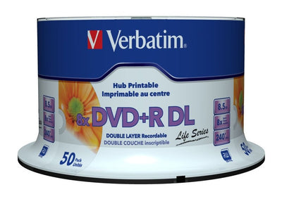 Verbatim Dvd + R 8,5GB Dl 50 Pieces 97693 — image 1