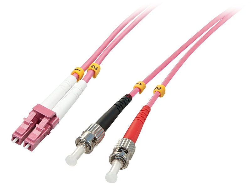 Lindy 46352 Cable Fibre Optic 3M Lc St OM4 Pink