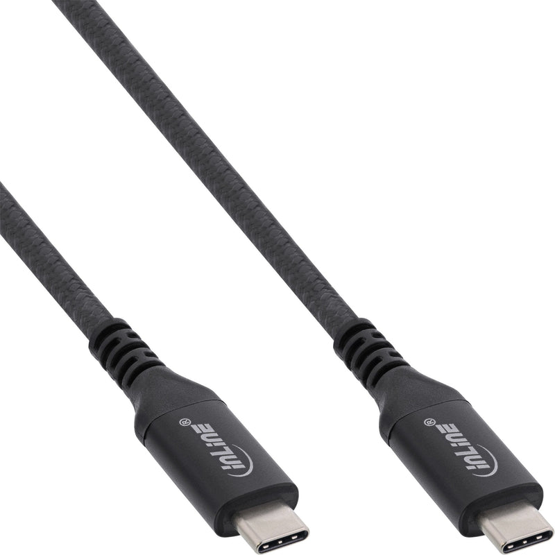 Inline® USB4 Cable USB-C Male/Male, 8K60HZ, Black 2M