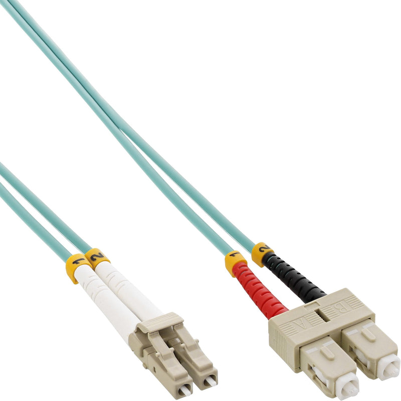 Inline Cable Duplex Fibre Optic Lc/Sc 50/125?M OM3 25M