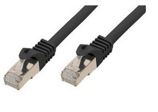 Shiverpeaks RJ45 Network Cable S FTP, CAT.7 Lszh 10M Black