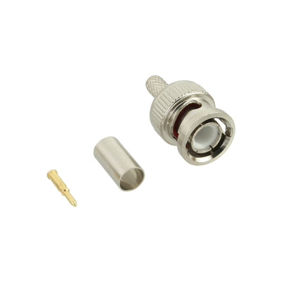 Inline Plug Crimpado BNC Cable Video RG59 — image 1