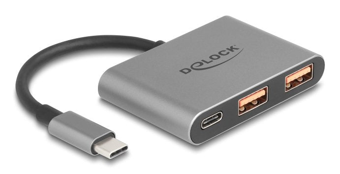 Delock Hub 3 Port USB 10Gbps With USB Type-c Zu 1 X USB Typc