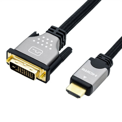 Roline Cable Monitor DVI (24 + 1) - Hdmi, M M, Black Silver 1,5M — image 1