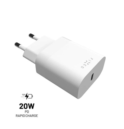 Travel Charger Fixed USB-C 20W White — image 1