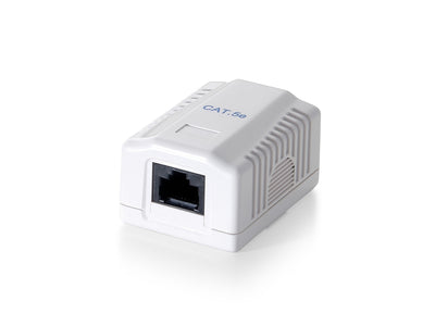 Equip Roseta Surface RJ45 1 Port Female CAT.6 Terminal Idc/Lsa - Contactos Baa'ados — image 1