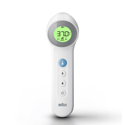 Braun Thermometer Body BNT400WE Without Contact + Front With Age Precision — image 1