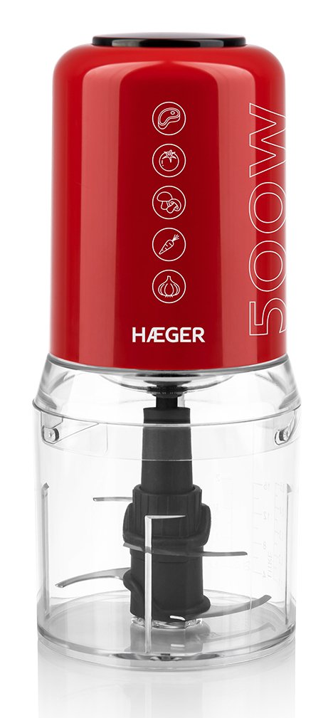 Haeger Chopper Chop Master 500W Red