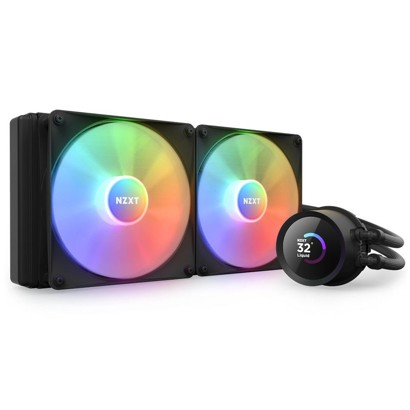 Nzxt Kraken 280 RGB Processor Sistema Refrigeración Líquida Todo Uno 14CM Black 1 Pieces