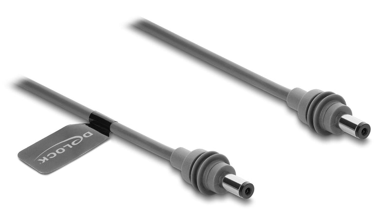 Delock DC 5,5 X 2,1MM a DC 5,5 X 2,1MM Cable Compatible With Starlink Mini, 5M Grey