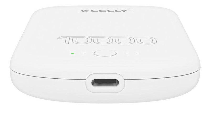 Celly Battery External MAGPB10000PROWH 10000MAH Charger Wireless White