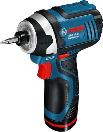 Bosch Atornillador a Battery Gdr 12V-105 Professional Blue / Black L-boxx, Without Battery Ni Charger — image 1