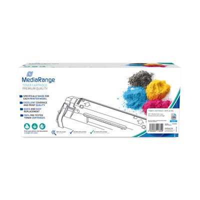 Mediarange Toner HP CB540A 125A With Chip Cyan