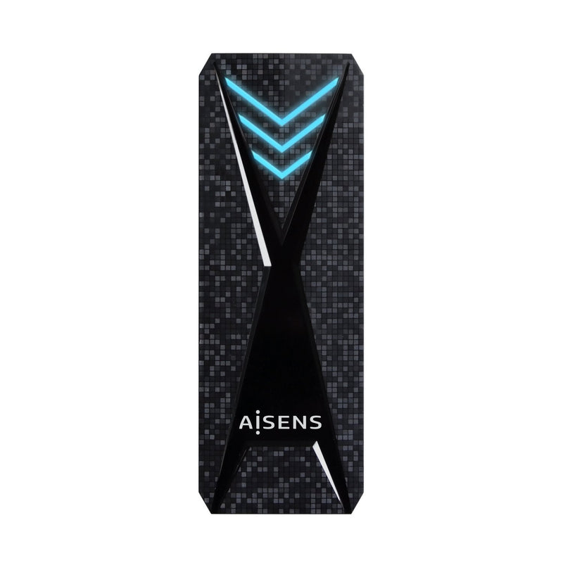 Aisens External Enclosure Hard Drive SSD M.2 NVMe ASM2-RGB013B