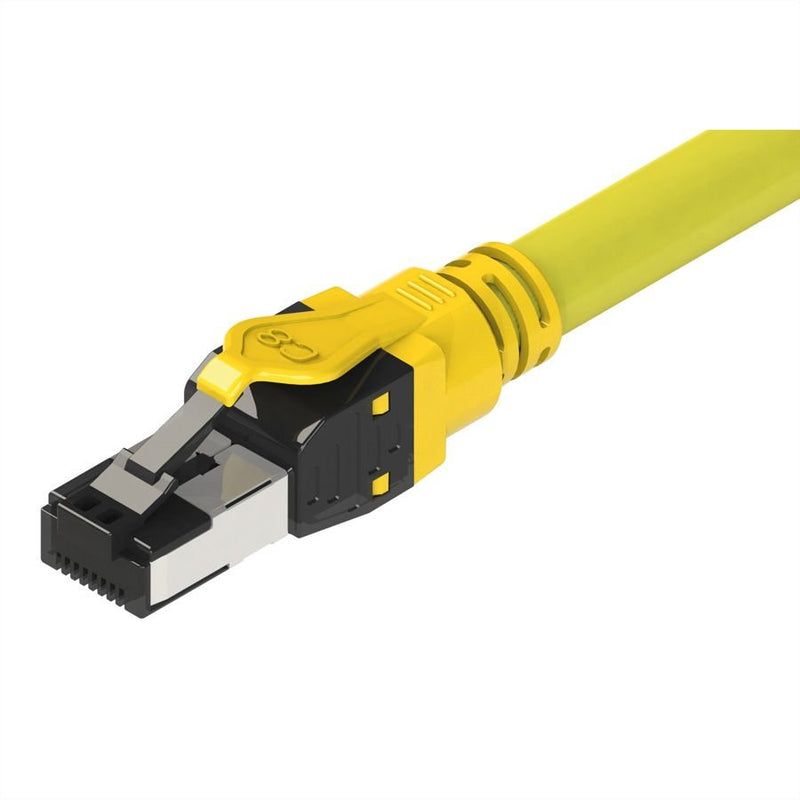 Roline S FTP- Pimf- Network Cable KAT.8 Class I Lsoh Litzendraht Yellow 2M