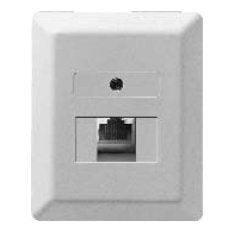 Ze Kommunikationstechnik 1-622.01.5.11 Socket Power White — image 1