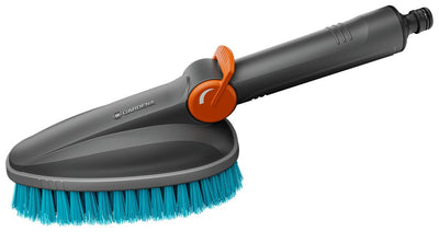 Gardena Brush Mano Cleansystem M Duro Grey/Turquesa, Band Plastic Soft Todo Perímetro 18846-20 — image 1