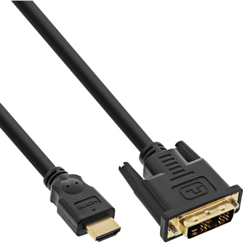 Inline Cable HDMI a DVI Male a 18 + 1 Male 5M — image 1
