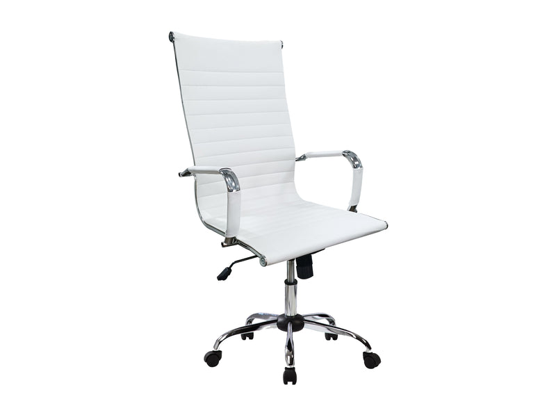 Equip Chair Office Respaldo Tall Colour White Recubrimiento Pu High Quality Ergonomica