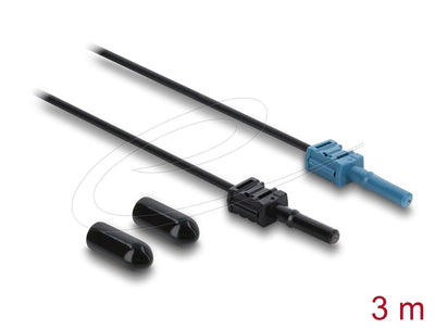 Delock Lwl Pof Kunstst. Cable Hfbr 4531-4533Z Simpl Stst 3M — image 1