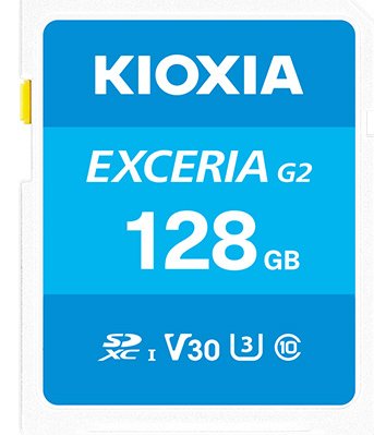 Kioxia Exceria G2 SD Card 128GB — image 1
