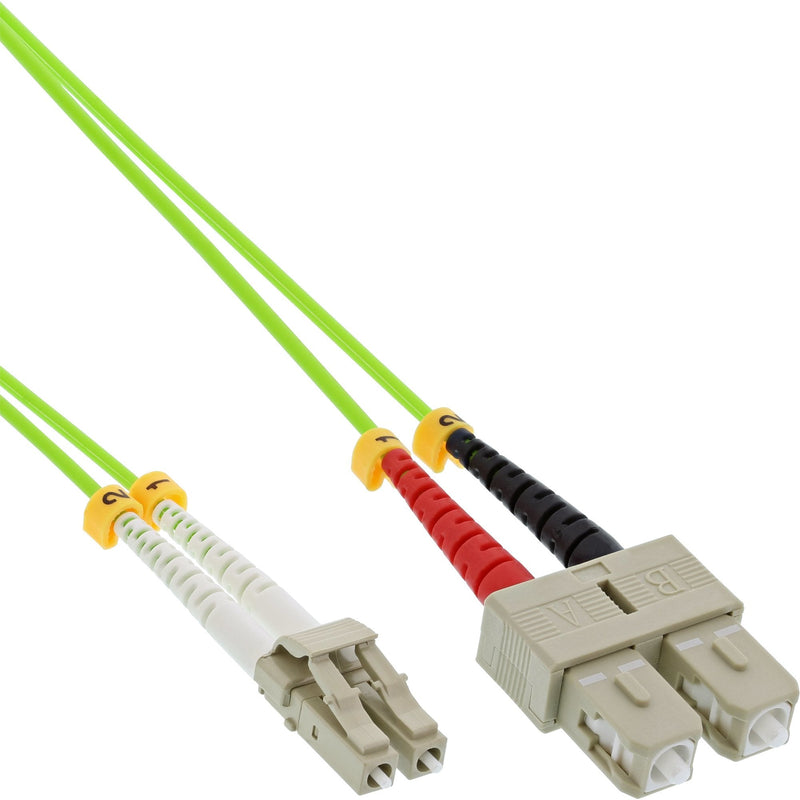 Inline Cable Dúplex Fibre Optic Lc/Sc 50/125 ?m OM5 0,5M