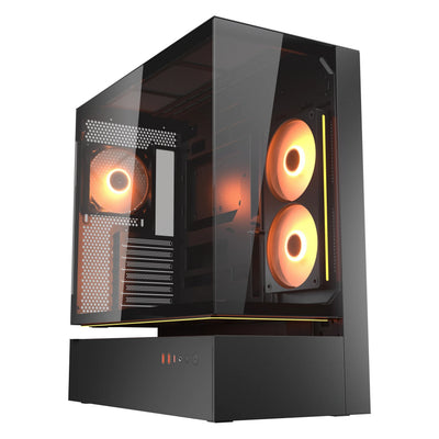 Cougar PC Case Midi-tower CFV235, Argb, Glas, Black — image 1
