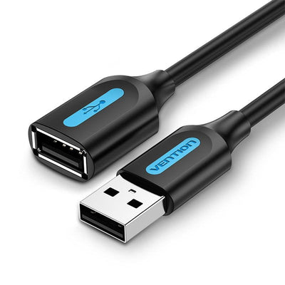 Vention Cable Alargador USB 2.0 Cbibh USB Male USB Female 2M Black — image 1