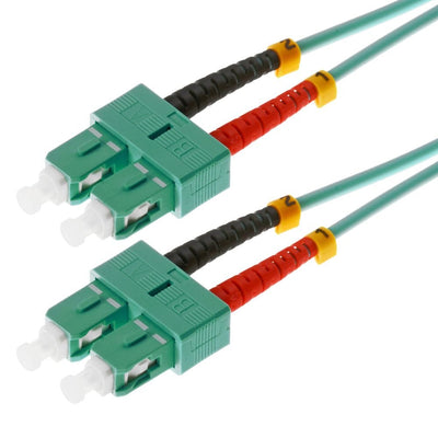 Helos Lwl Network Cable Sc/Sc Duplex 50/125?M OM3 Aqua 20,0M — image 1
