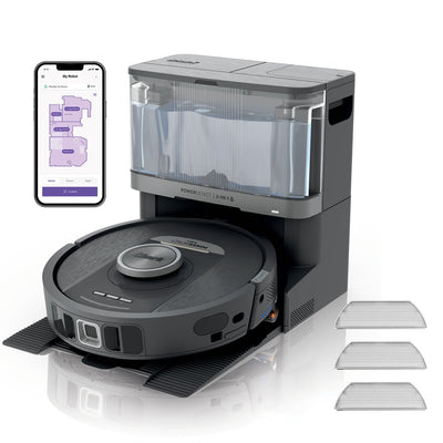 Shark Robot Aspiradora RV2800YEEU 0,3 L Black Silver — image 1