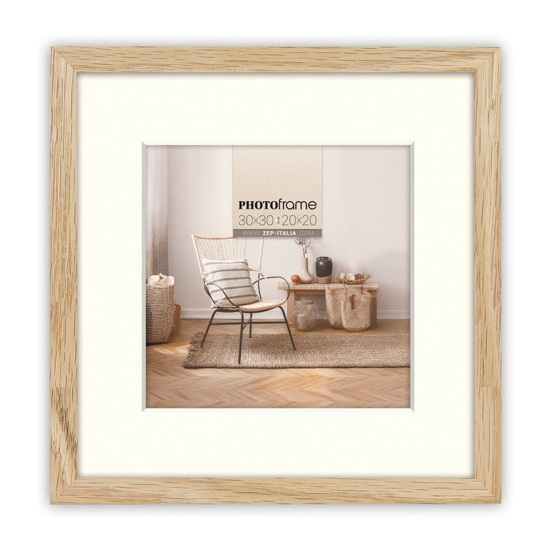Zep V4530N Frame Expositor Pie Retroiluminado Natural