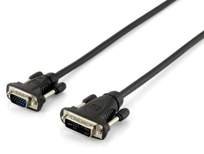 Equip Cable DVI a VGA M/M Black 1.80M 118943 — image 1