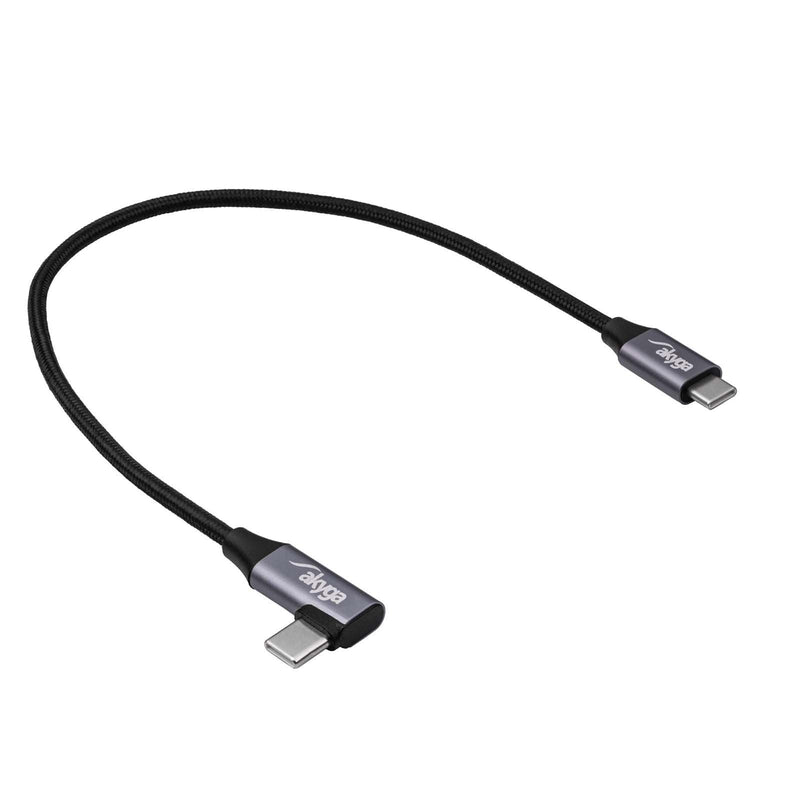 Akyga Cable AK-USB-53 USB 2.0 0,3M USB C Black