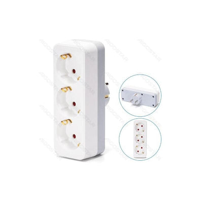 Aigostar Plug Conversion German 1A 3 16A White/Grey — image 1